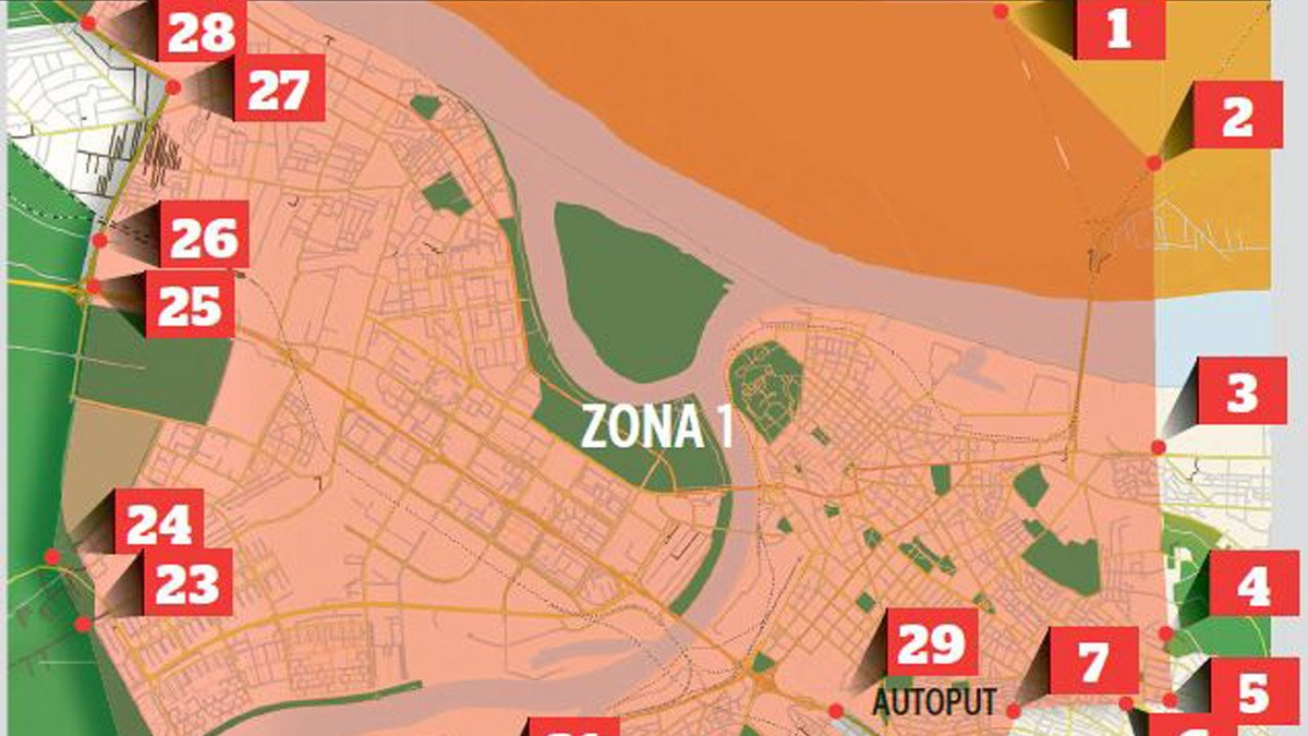 BUSPLUS DOPUNE Znate li da li ste u prvoj ili drugoj zoni? - Blic