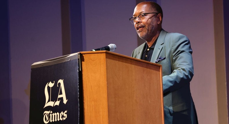 Kevin Merida is leaving the Los Angeles Times, yet another sign of the tough position newspapers are in — even ones with billionaire owners.David Livingston/Getty Images