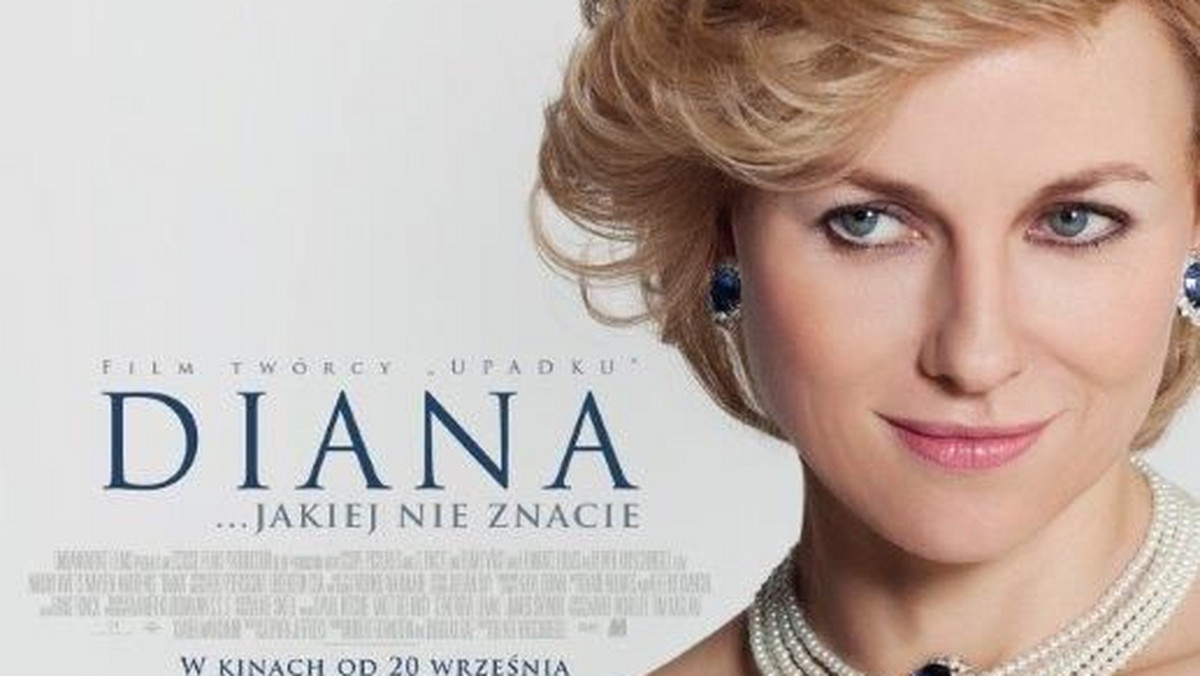 Serwis Onet Film jako pierwszy prezentuje polski plakat do filmu "Diana" z Naomi Watts w roli głównej.