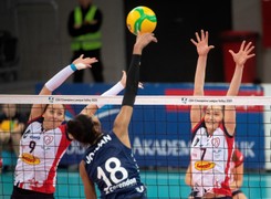 LM siatkarek. Budowlani przegrali u siebie z Fenerbahce 0:3