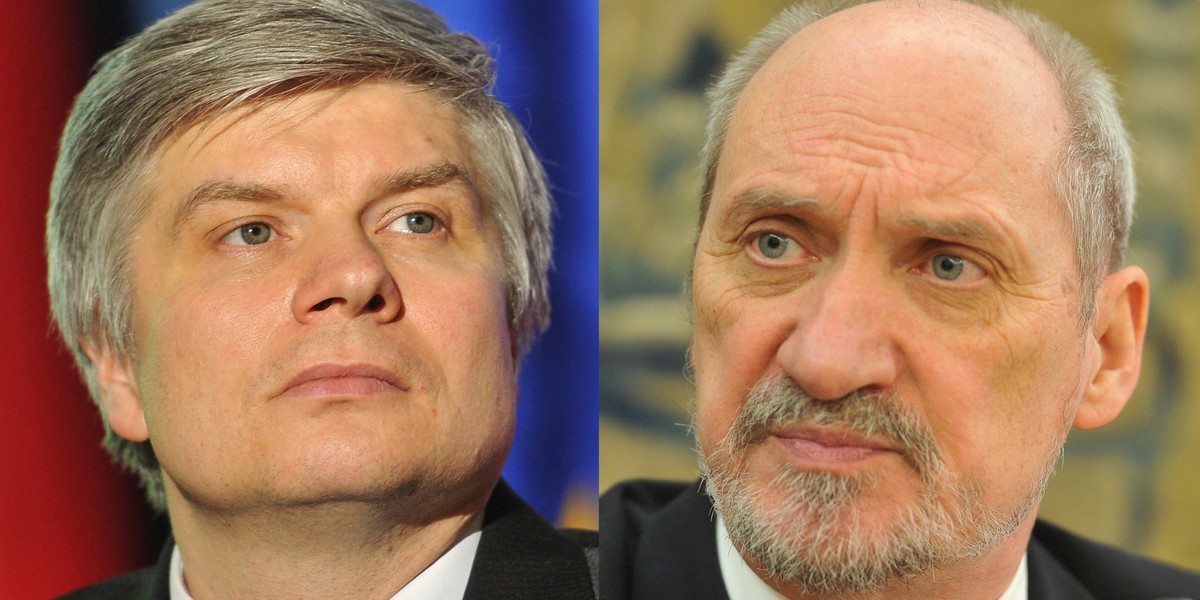 Maciej Lasek i Antoni Macierewicz