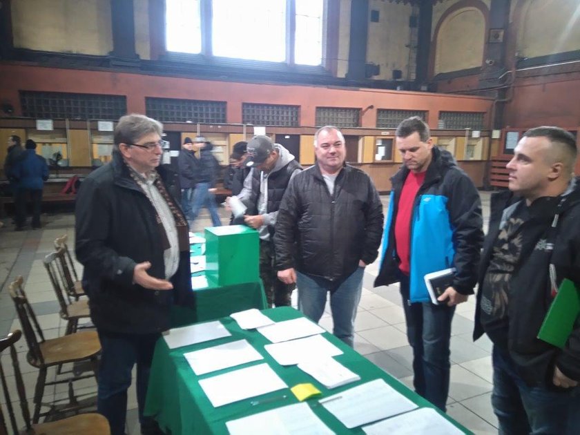 Zabrze.  Referendum w KWK Makoszowy