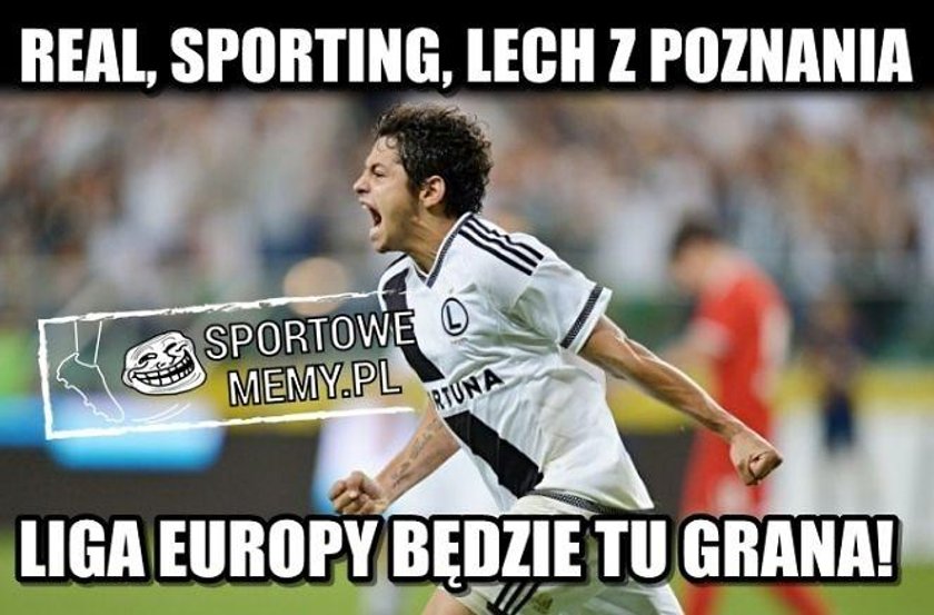 Legia Warszawa w Lidze Europy. Memy po meczu ze Sportingiem