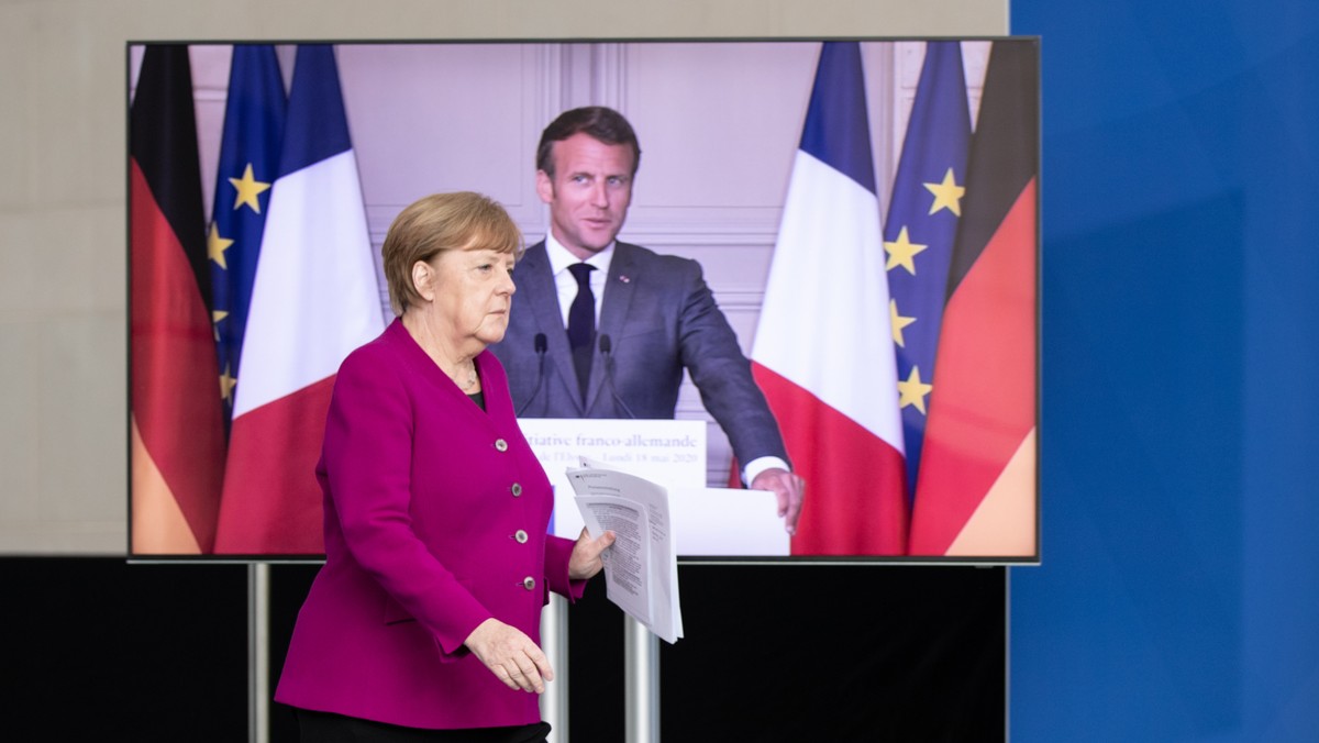 Angela Merkel Emmanuel Macron