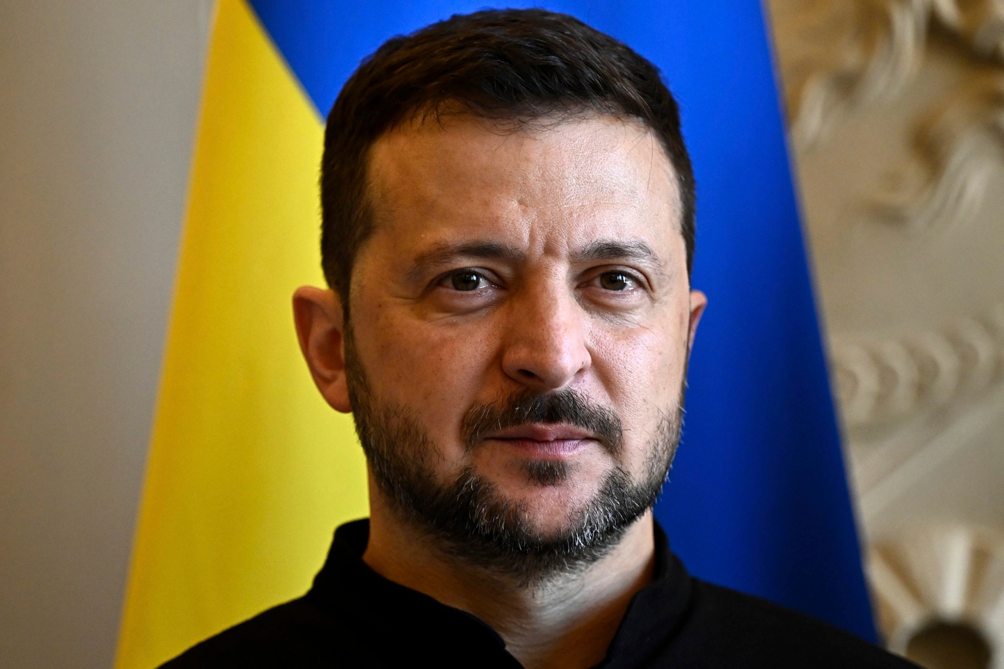 Ukrajinský prezident Volodymyr Zelenskyj.