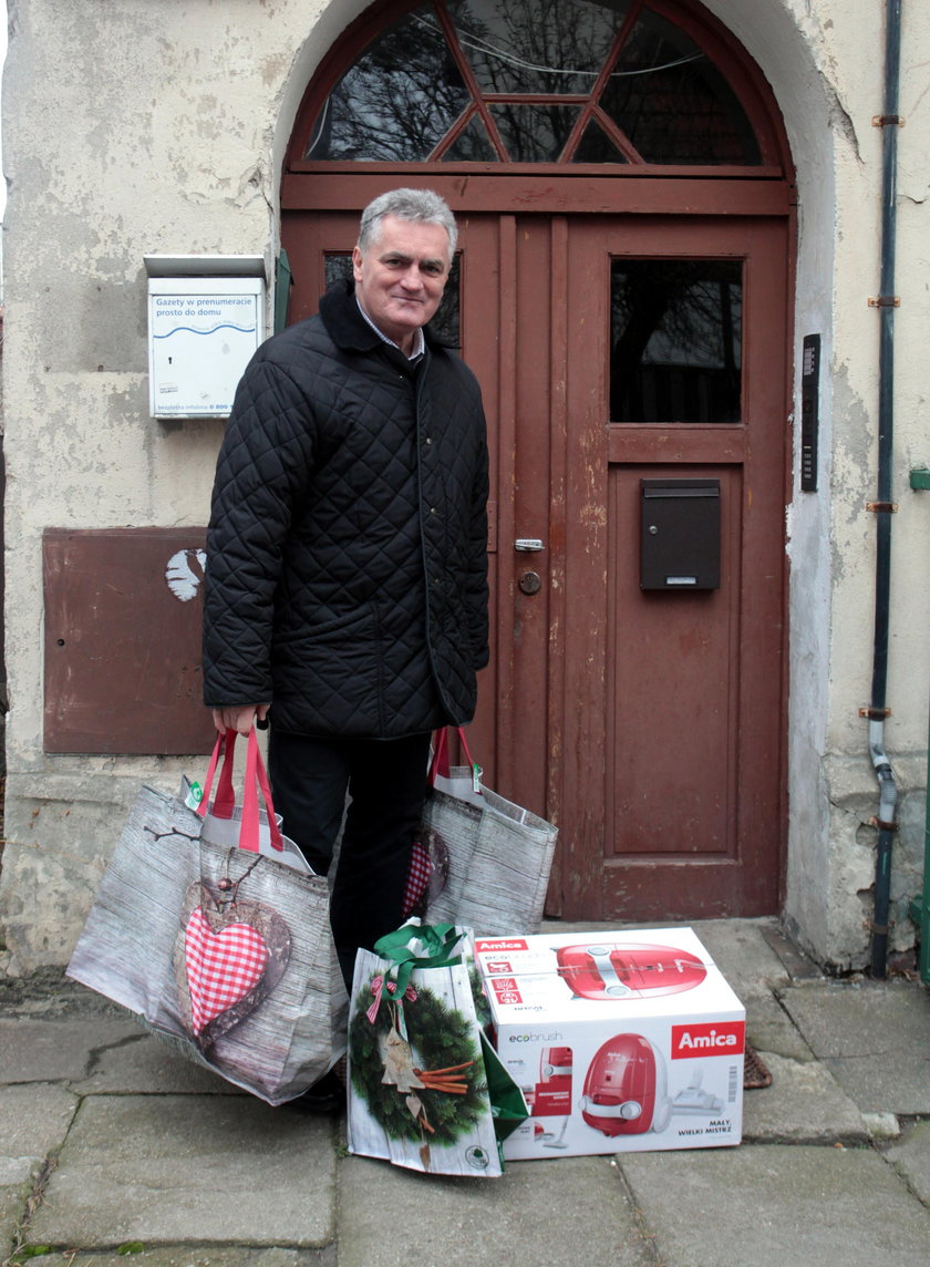 Przewodniczący Rady Miasta Gdańska Bogdan Oleszek wspiera Świąteczną Akcje Faktu od samego początku