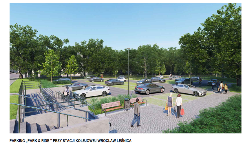 Park and ride Leśnica powstanie przy ul. Rubczaka przy stacji kolejowej