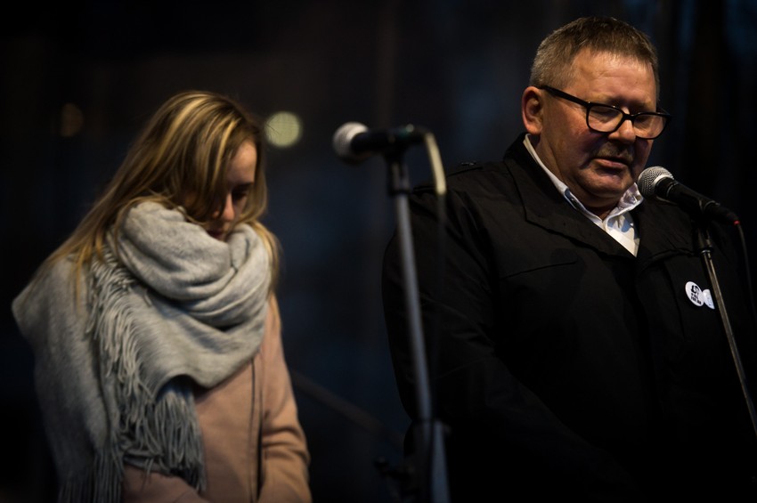 Sestra i otac Jana Kucijaka Marija i Jozef