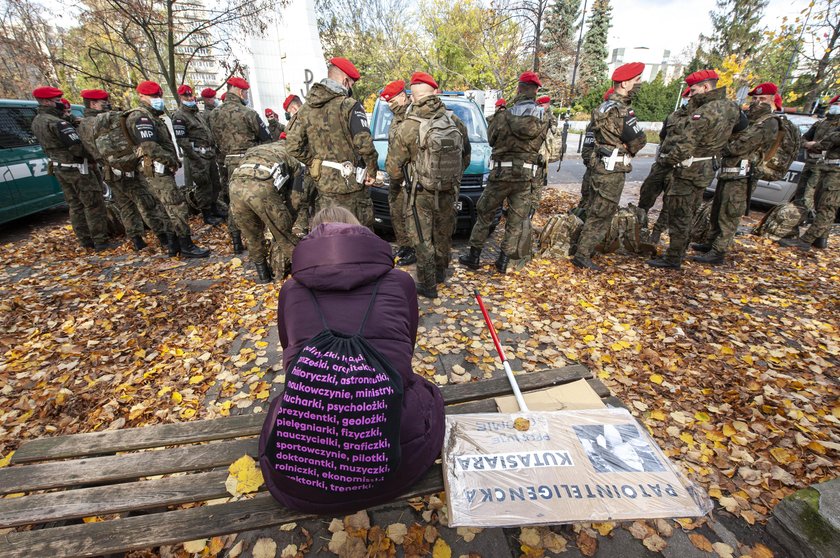 Strajk Kobiet w Warszawie