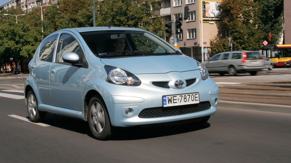 Toyota Aygo I 1.0 mały, tani, solidny