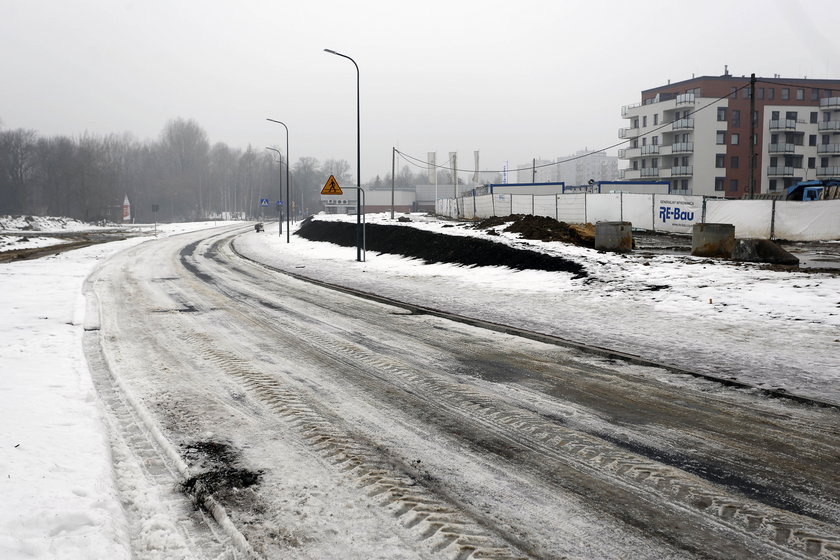 Droga, która łączy Kijowską z Ksiażęcą jest zamknięta