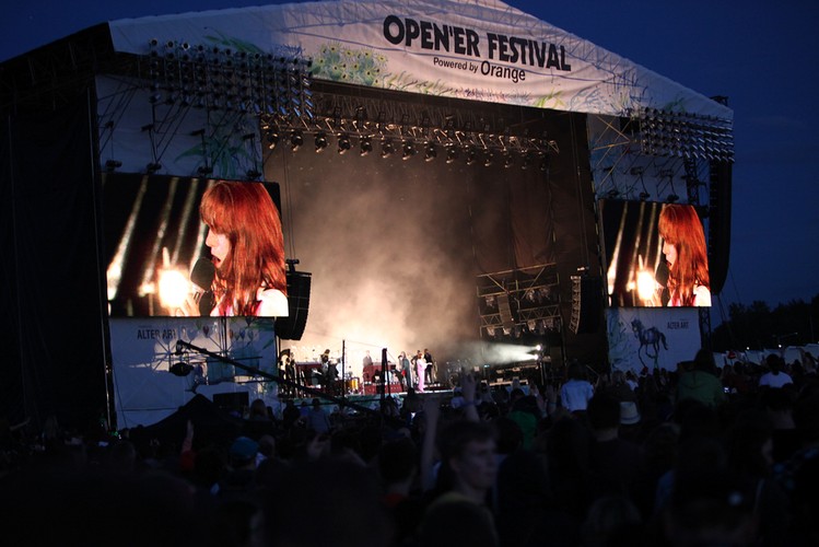 Opener Festival 2016: Florence And The Machine / fot. Joanna Combik