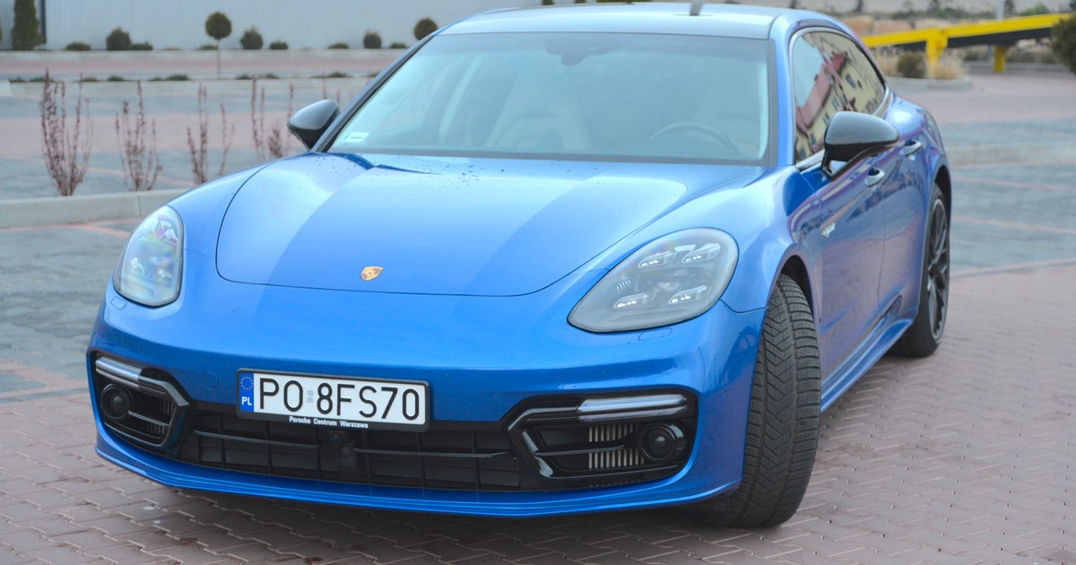 Porsche Panamera 4 EHybrid Sport Turismo limuzyna pod napięciem