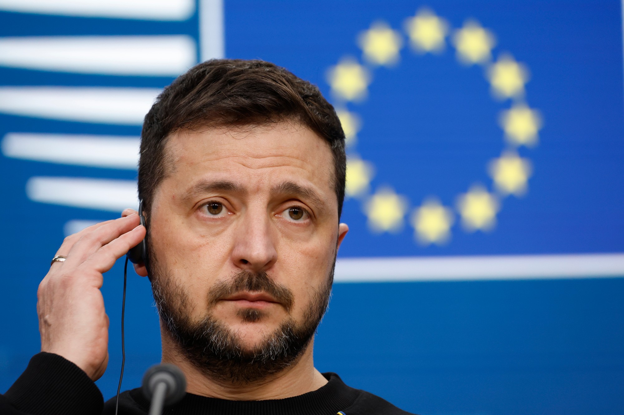 Ukrajinský prezident Volodymyr Zelenskyj.