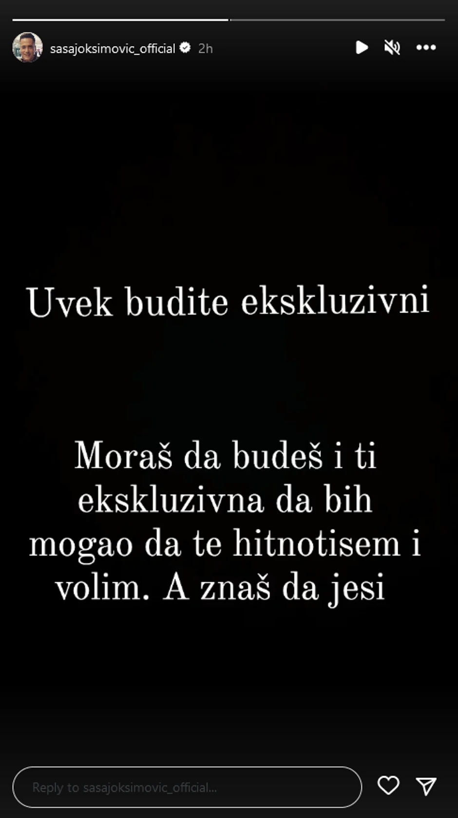 Oglasio se Saša Joksimović