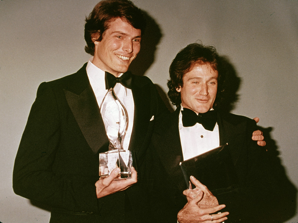 Christopher Reeve i Robin Williams w 1979