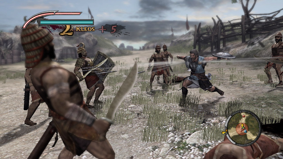 Kadr z gry "Warriors: Legends of Troy"