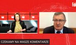 Tego Cymański chyba się nie spodziewał. Nie krył zakłopotania na wizji. "To pułapka"