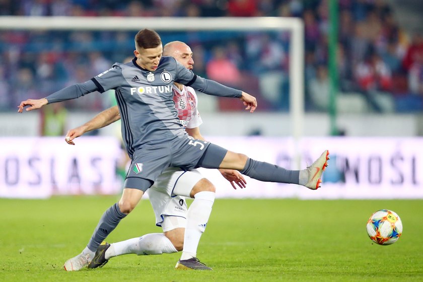 Pilka nozna. Ekstraklasa. Gornik Zabrze - Legia Warszawa. 07.04.2019