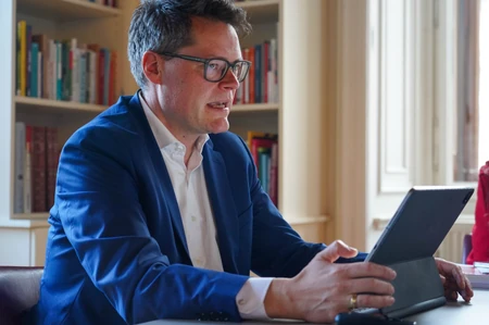 Jirgen Černohorski, član bečkog gradskog veća odgovoran za klimu, životnu sredinu i demokratiju