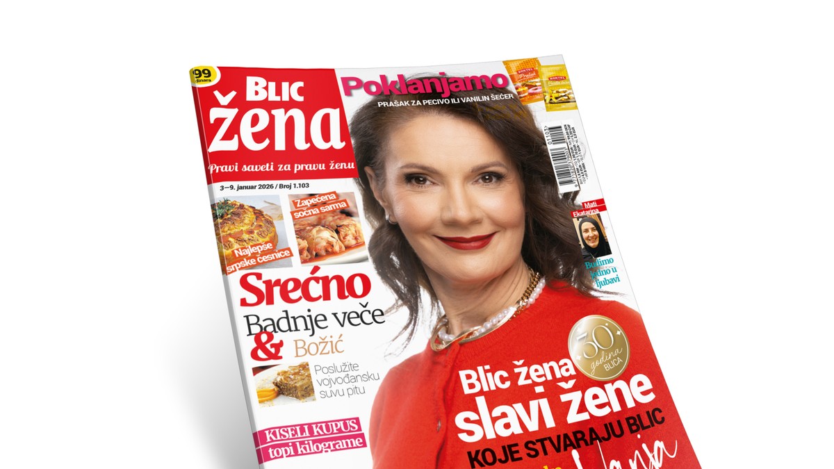 U subotu 3. januara stiže Blic žena, prva u novoj godini