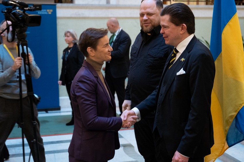 Ana Brnabić, Stokholm