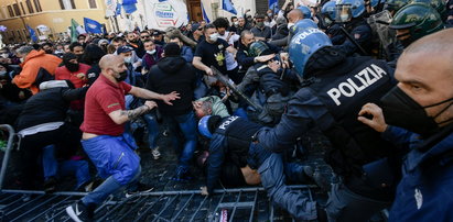 Protest restauratorów w Rzymie. Ranny policjant, kilka osób zatrzymanych
