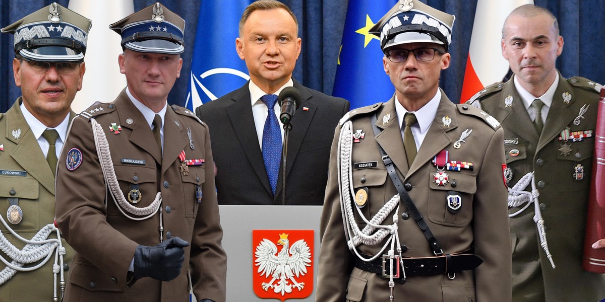 Prezydent podjął decyzję o generalskich awansach.