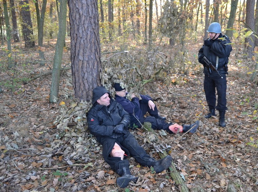 Wielkopolscy policjanci szkolili się w podpoznańskich lasach