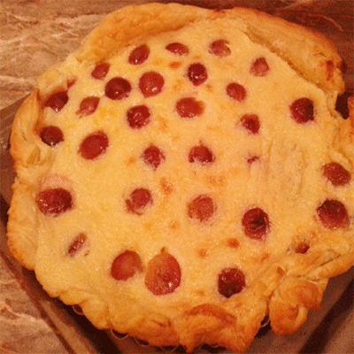 Mascarponés szőlőtorta