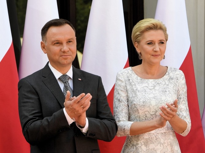 Agata Kornhauser-Duda i Andrzej Duda