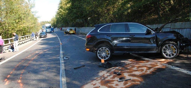 Wypadek luksusowych aut na Słowacji. Sąd zmienił zdanie, dwaj kierowcy z Polski aresztowani