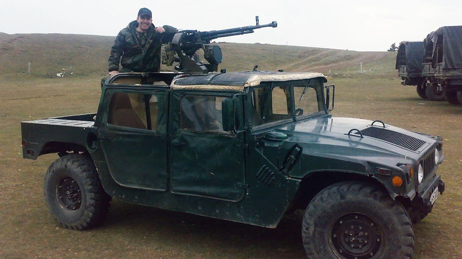 Laša Šergelašvili je bio zadužen za naoružanje gruzijske policije za suzbijanje demonstracija i kaže da je bio uznemiren rezultatima testova nove hemikalije planirane za vodeni top | Foto: Lasha Shergelashvili