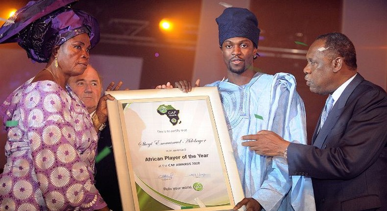 Africa's top football star Emmanuel Adebayor still has family issues two years after Facebook rant