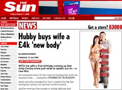 Biust i liposukcja w prezencie od męża