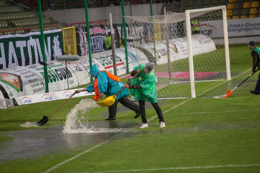 Spotkanie ekstraklasy GKS Bełchatów - Jagiellonia Białystok