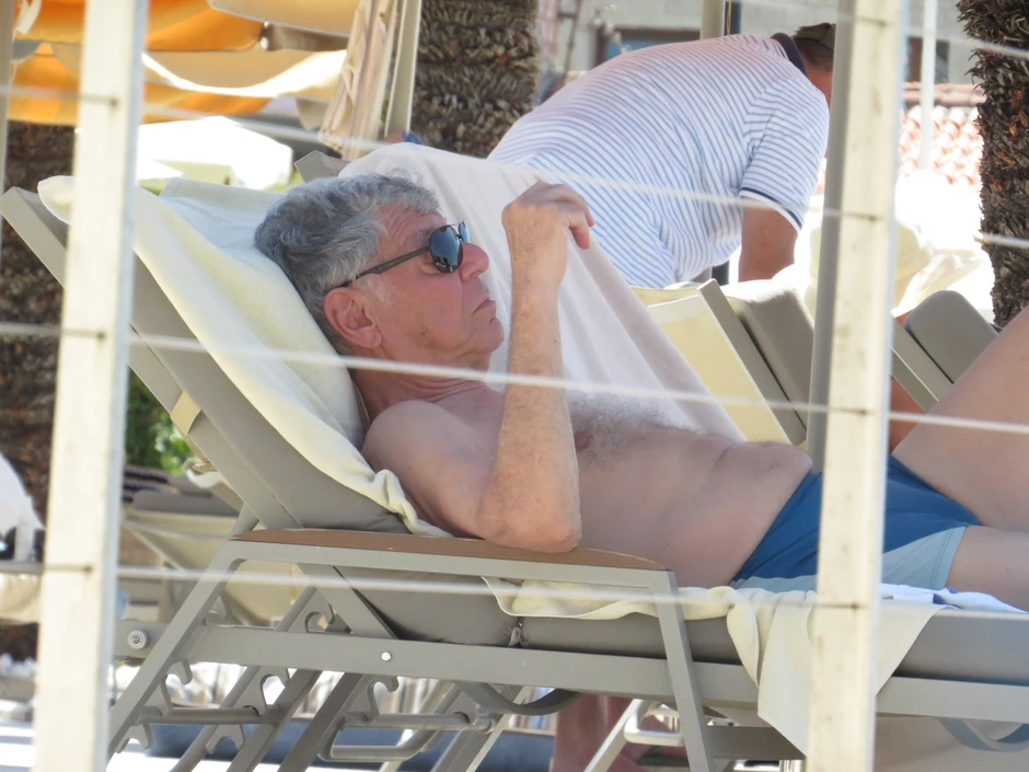 Radmilo Armenulić na odmoru u Crnoj Gori