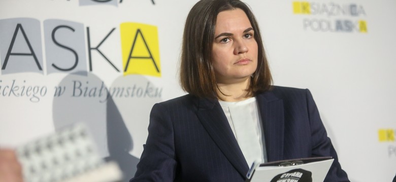 Swiatłana Cichanouska: Łukaszenko przygotowuje społeczeństwo na to, że wojna może mieć miejsce