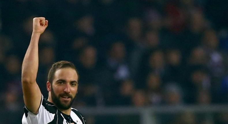 Juventus' forward Gonzalo Higuain answers his critics with a goal against Torino at the Grande Torino Stadium