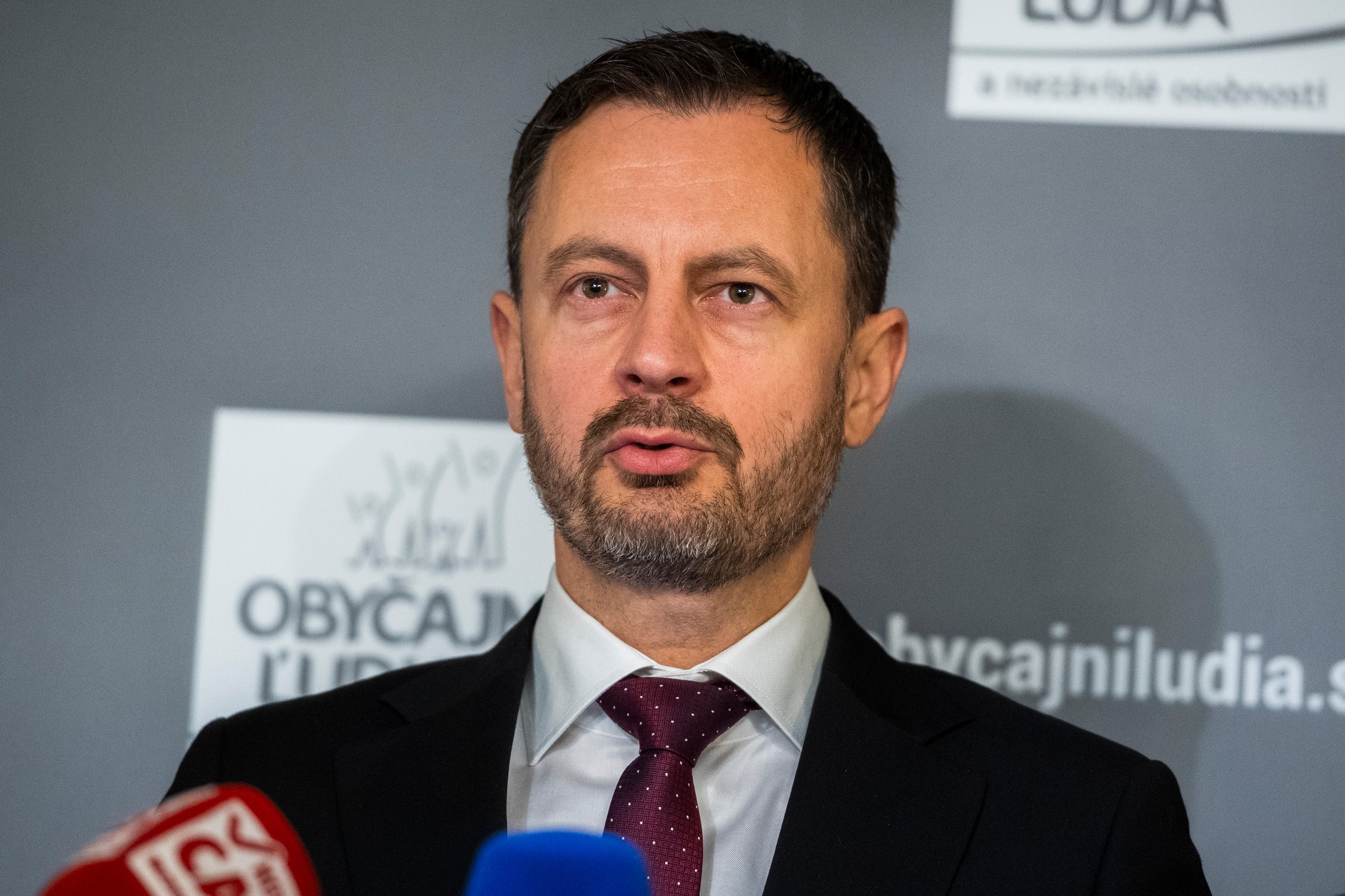 Premiér SR Eduard Heger.