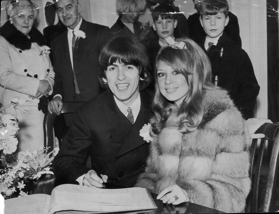 George Harrison i Patti Boyd, 1966