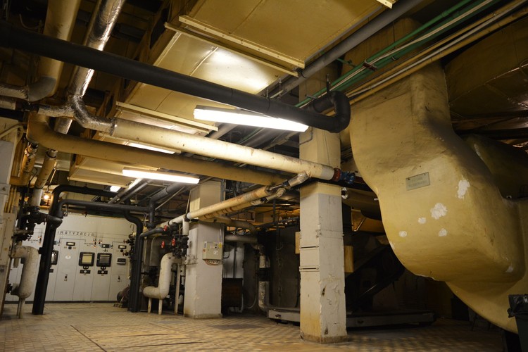 Podziemia Pałacu Kultury i Nauki w Warszawie