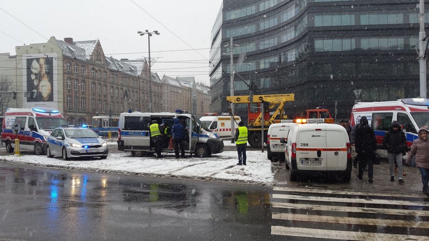 Wypadek tramwajów Wrocław