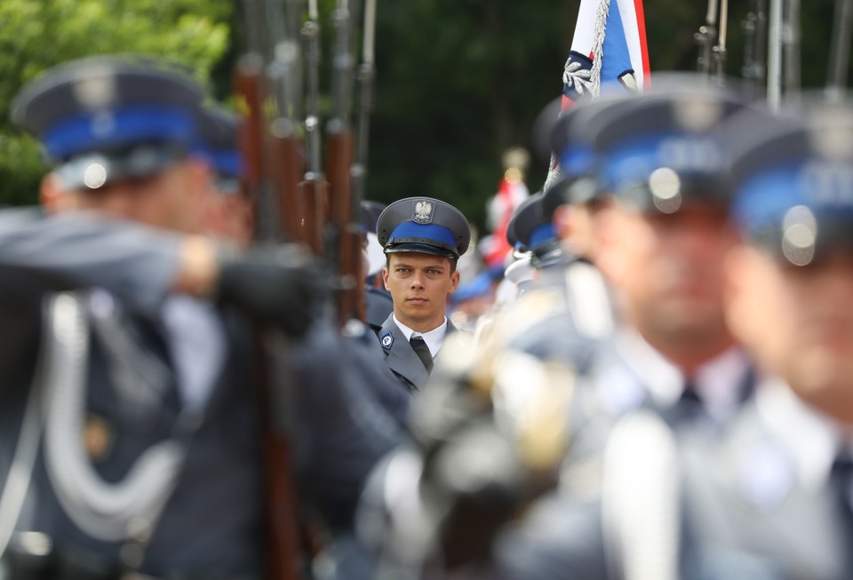 LEGIONOWO CENTRALNE OBCHODY ŚWIĘTA POLICJI PREZYDENT (funkcjonariusze policji)