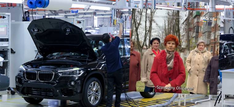 Rosyjskie emerytki z "Oddziałów Putina"apelują do szefa BMW. Proponują mu wspólny biznes [WIDEO]