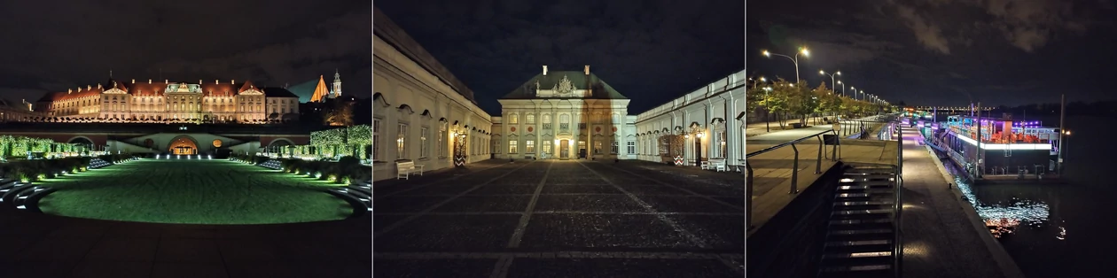 Przykładowe zdjęcia nocne z modułu standardowego (kliknij, aby powiększyć)