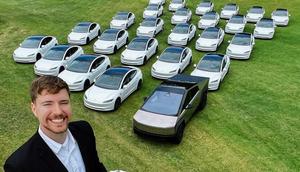MrBeast buys 26 Tesla cars to give away as 26th birthday gift; here's how to win
