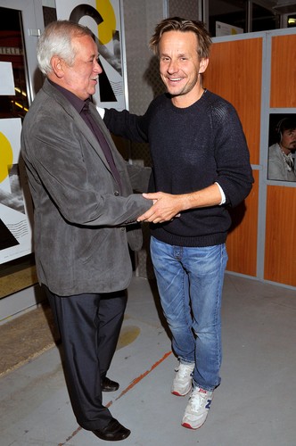 Marian Dziędziel i Bartłomiej Topa na festiwalu w Gdyni