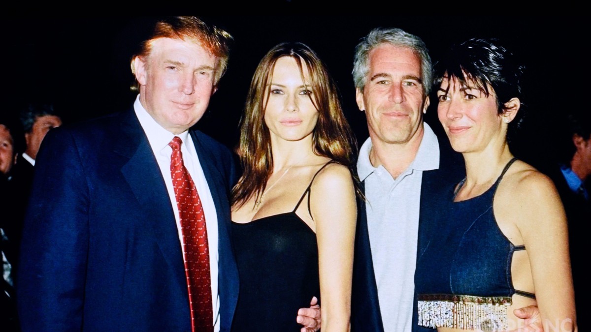 Donald Tramp, Melanija Tramp, Džefri Epstajn, Gislejn Maksvel
