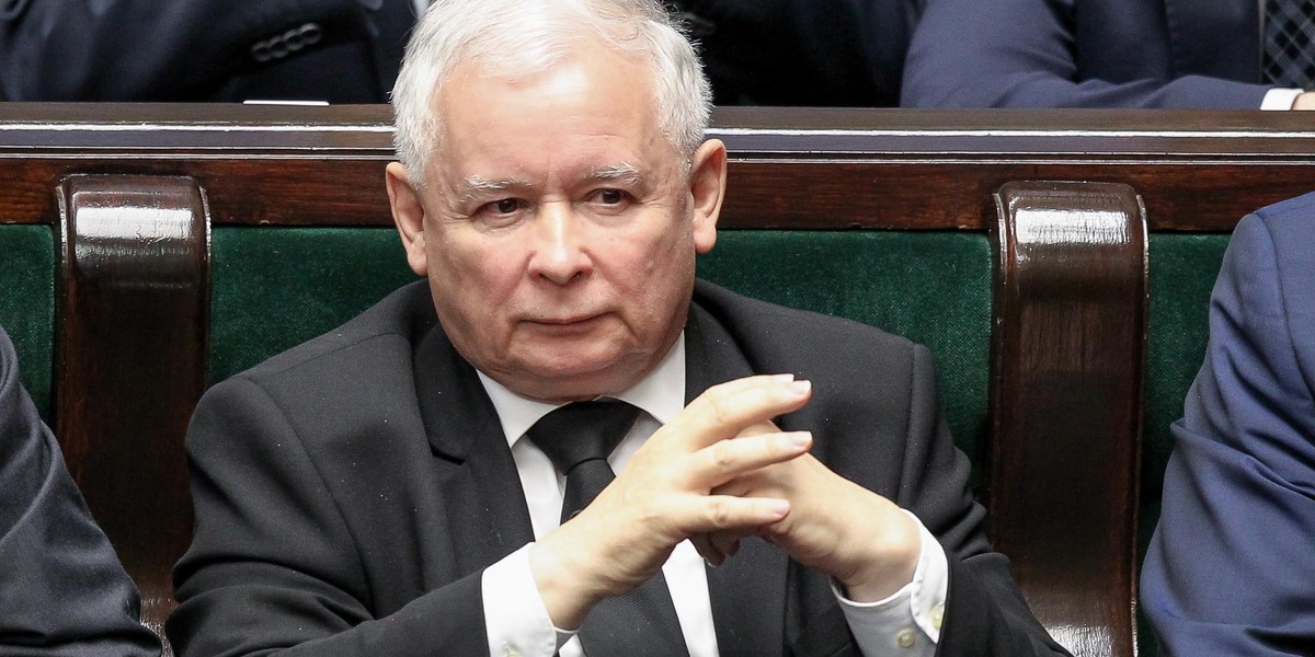 Jarosław Kaczyński nie mógł się powstrzymać?